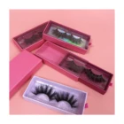 Custom Eyelash Logo Packaging 3d Faux Mink Eyelashes Russian Lashes Lash Set