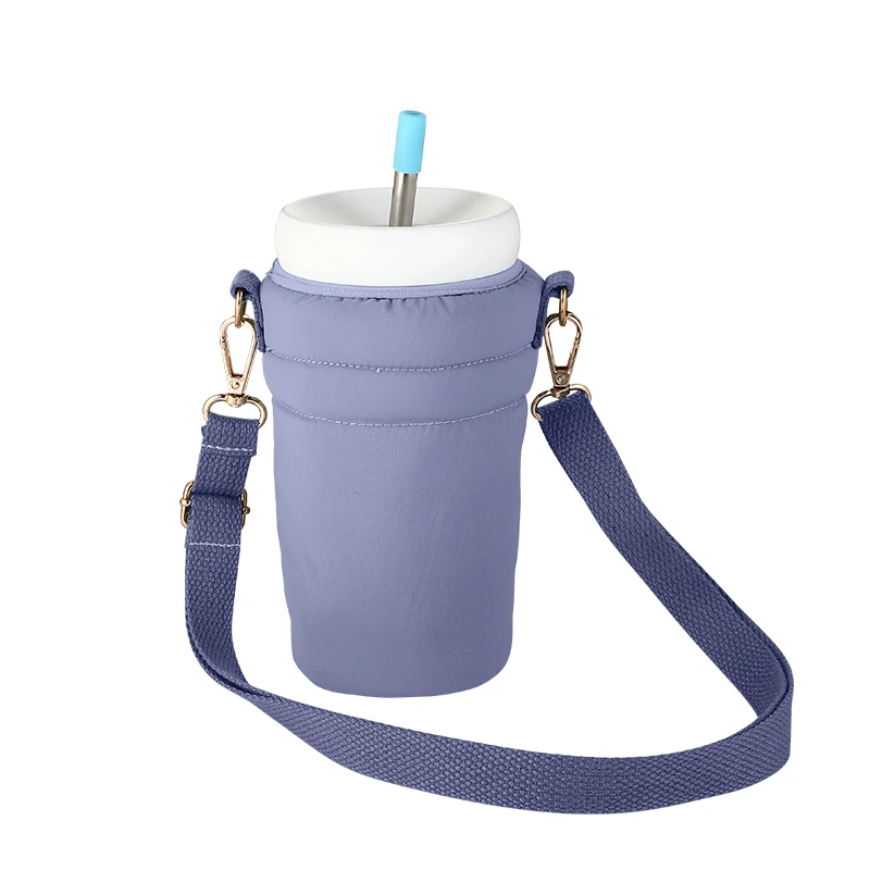 Daily Use Durability Coffee Mug Tumbler Sleeve Convenient Fashional Color And Outstanding Bottle Carrier