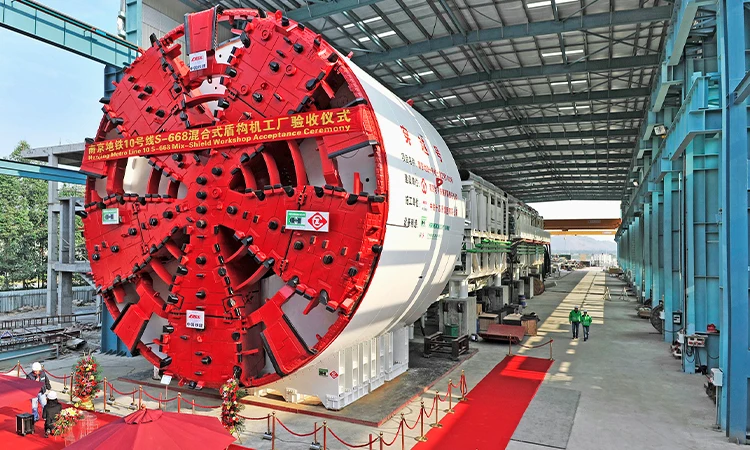 High Quality Herrenknecht Tbm Rock Pipe Slurry Jacking Machine Used