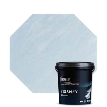 Vissney Good Quality Glossy Glitter Wall Paint Interior Metallic Velvet Paint