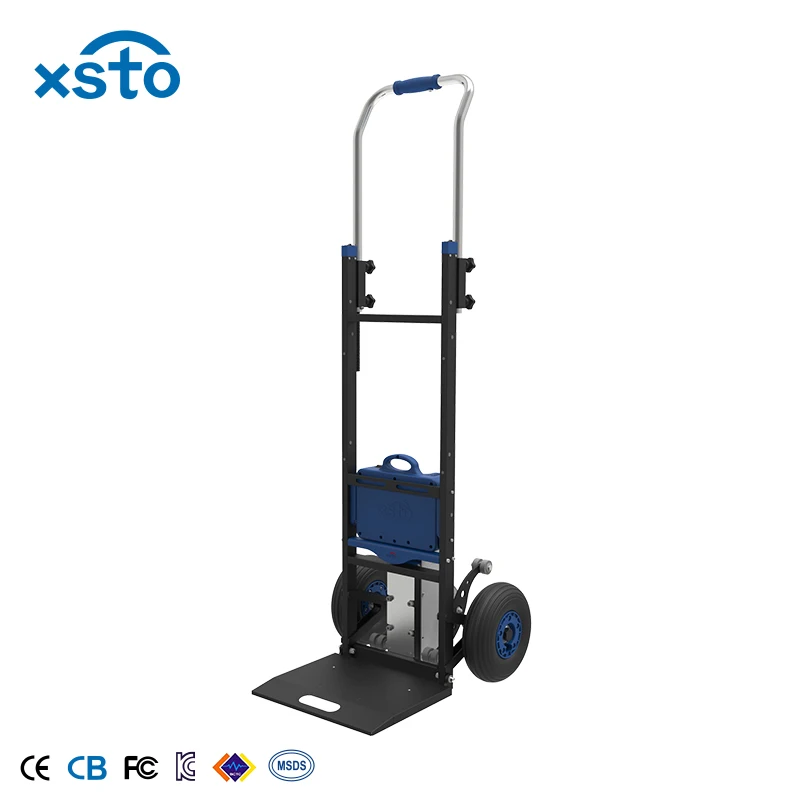 XSTO Lightweight Electric Folding Stair Climbing Hand Truck Cart Dolly NEW 