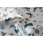 Printing Fabric Hot Sale Factory Supply Custom Digital Satin Printing Fabric Colorful 100% Polyester Woven Fabric