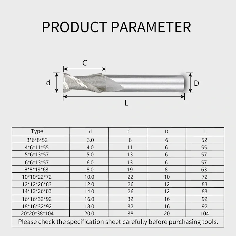 Tslot Milling Cutter Straight Shank Carbide End Mill Welding Carbide