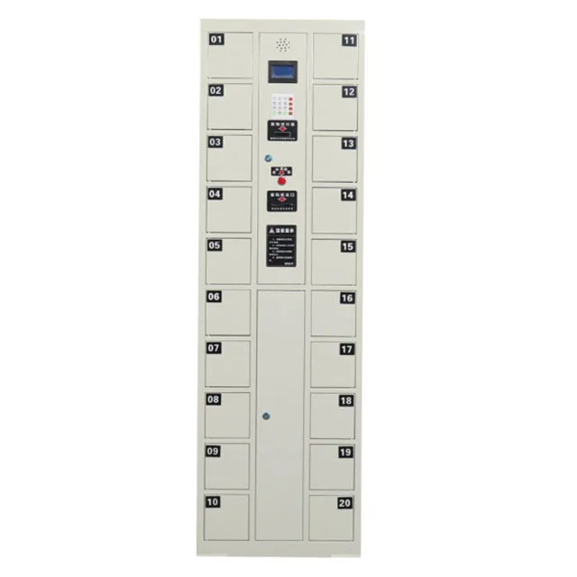 Acrylic made smart phone cabinet electronic locker
