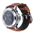 Watch OEM Custom Wholesale Men Italian Vintage Genuine Leather Watch Band Strap