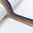 Loose Beads Mini DIY Round Glass Loose Beads For Jewelry Making 14 Inches
