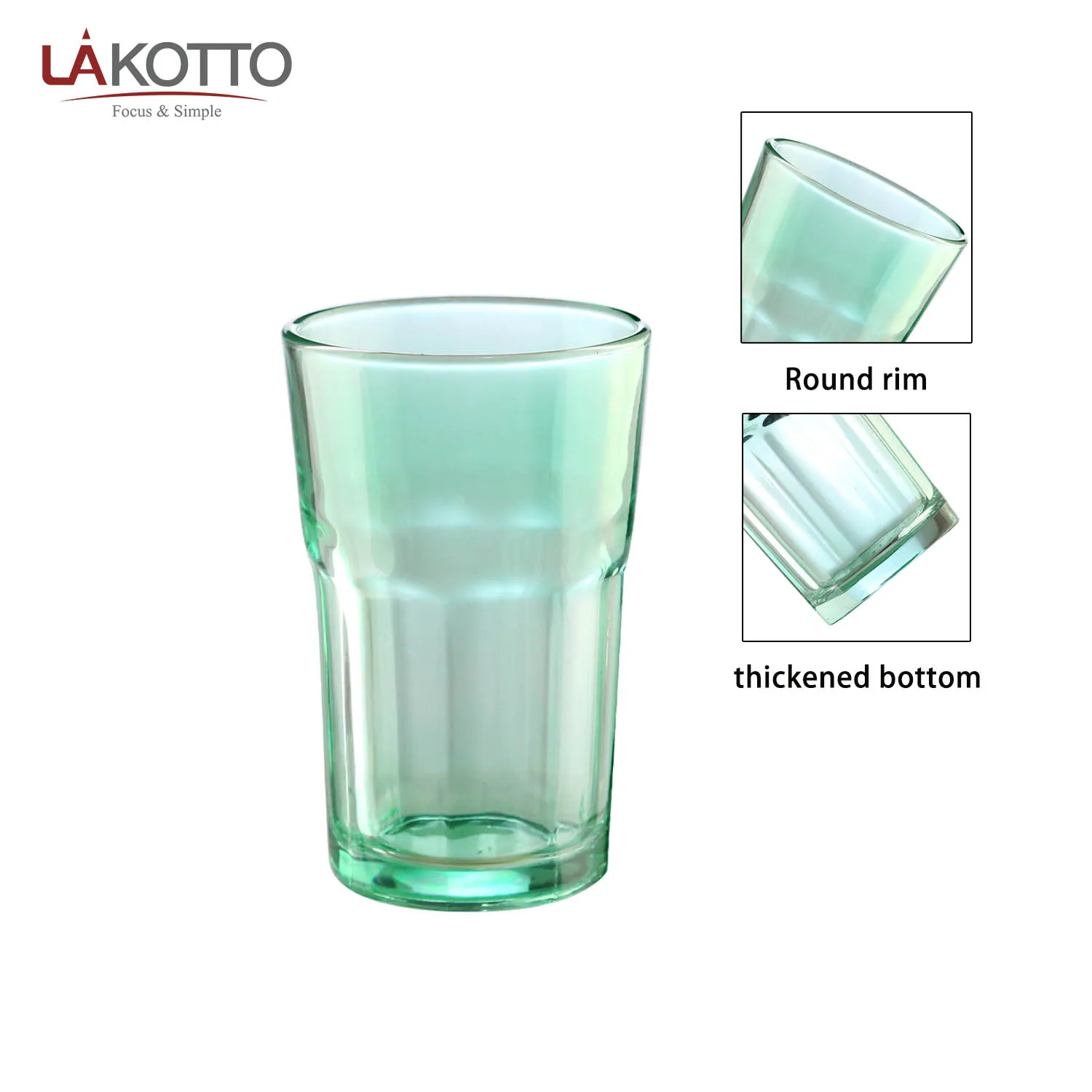 Luxury reusable coffee beer modern milk tall glass water cup long liquor juice tea drinking cups