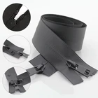 2 Way Zipper Low MOQ Custom Printing Logo Waterproof Zippers And Water-resistant Zipper For Water Sports