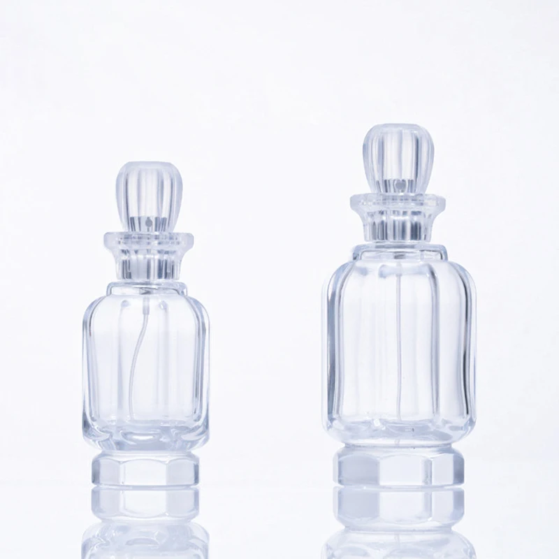 Custom Made Glass Perfume Bottles 100ml 50ml Glass Perfume Bottles Acrylic Cap Perfume Bottle Packaging