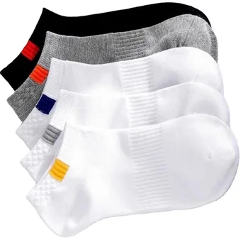 Summer Cotton Man Short Socks Fashion Breathable Man Boat Socks Comfortable Casual Socks