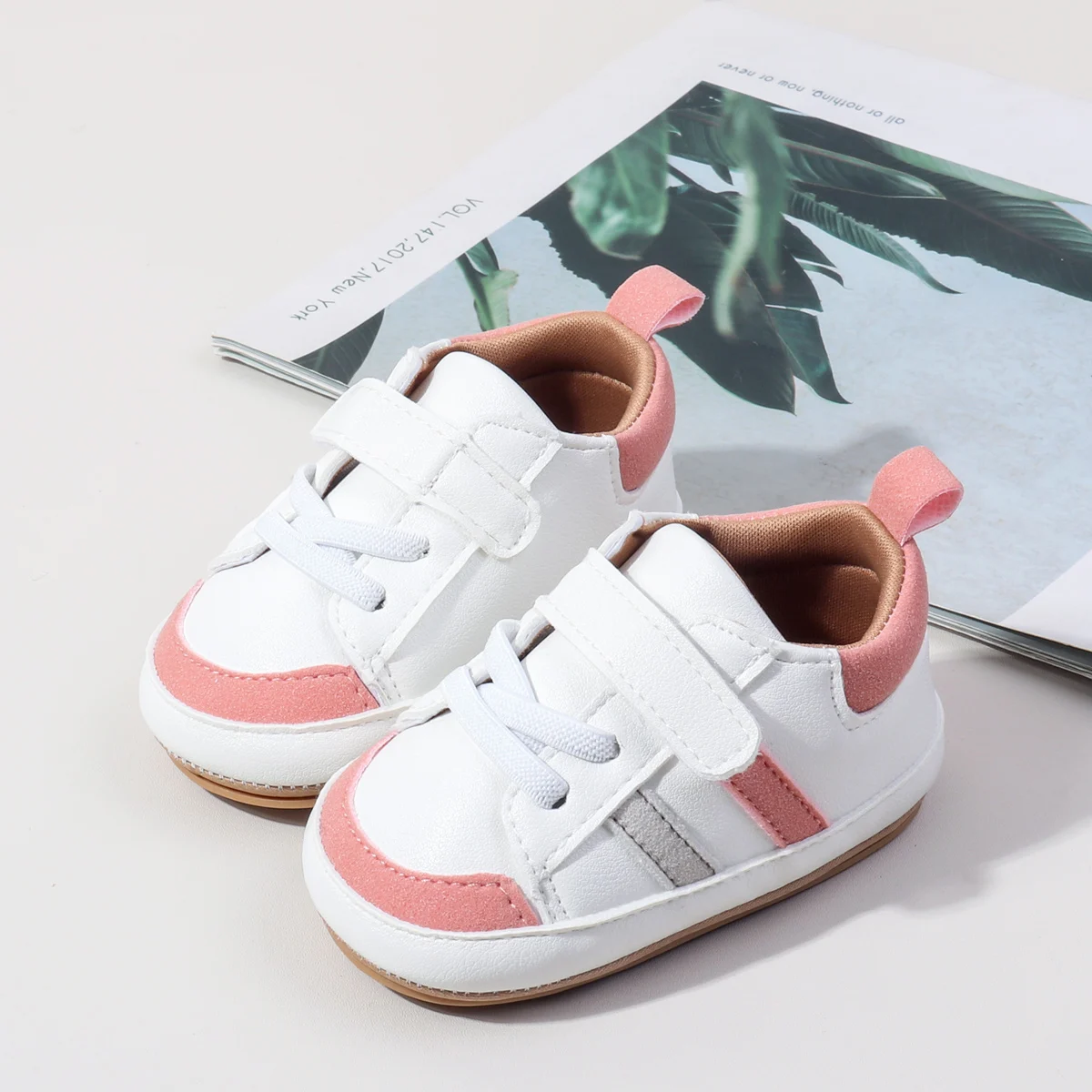 Wholesale Anti-slip TPR Outsole Baby Toddler Boys Girls Sport Shoes manufacture