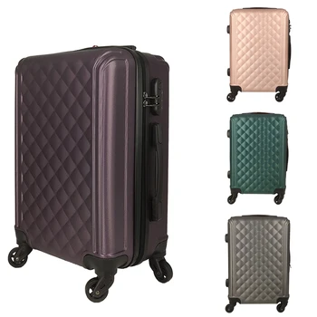 Wholesale Price ABS Luggage Sets 20" 24" 28" Travel Bag Low MOQ With Spinner Wheels Suitcases Sets Manufacture