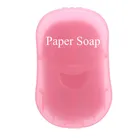 Paper Soap Natural Organic Hand Washing Dissolving Paper Soap Sheet Accept Customized