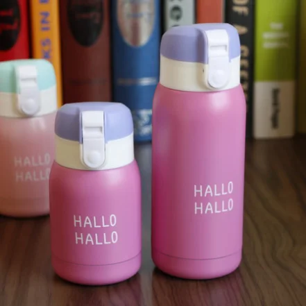 Small Size Stainless Steel Water Bottle Double Wall Insulated Vacuum Flask for Kid