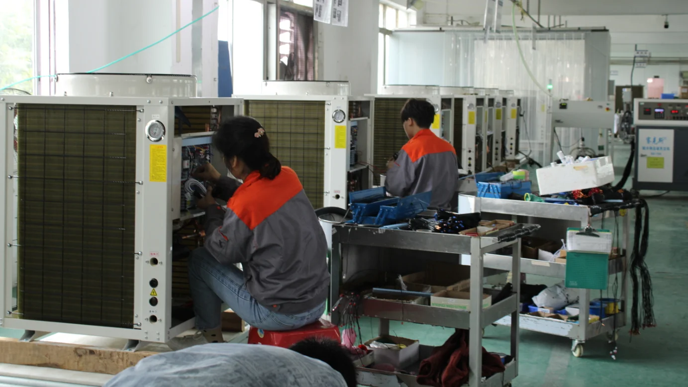 200 L All-in-One Air Energy Heat Pump Stainless Steel 220V 50Hz CE Certified New OEM For Hotel Outdoor Applications R290