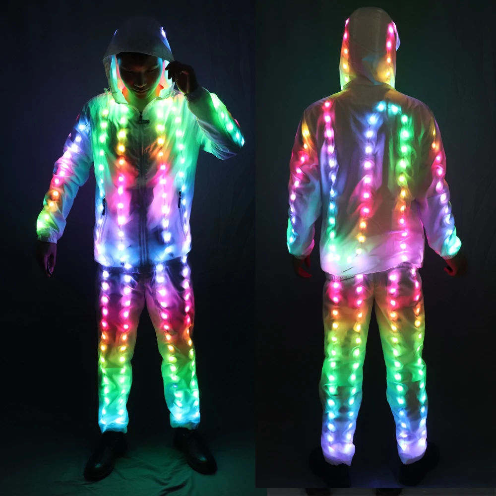 led light up pants