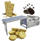 Biscuit Factory Outlet Price Automatic Extruder Cookie Production Line Cracker Cookie Biscuit Making Equipment Halal