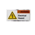 Road High Quality Aluminum Plate Security High Voltage Safety Warning Sign With Waterproof For Road Safety