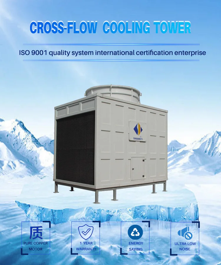 Cooling Tower, 270GPM, FRP, 60m3/h, 400t - detail 8