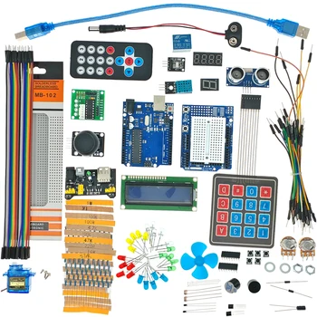 Starter Kit For Arduino Uno R3 Upgraded Version Learning Set With