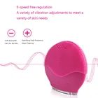 Skin Powered Waterproof USB Rechargeable Skin Care Massage MINI 2 Powered Facial Cleansing Brush Sonic Silicone Cleanser