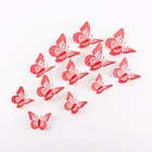 Gold Butterflies Metallic Color Gold Rose Gold Butterflies For Cake Decoration Silver Butterflies Cakes