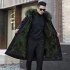 Winter Jacket Long Mink Coat Winter Men Jacket Fashionable Parka For Men Parkas Hombre