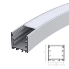 Strip Light Flexible Led Large Pendant Extrusion Anodized Profile Aluminum Strip Light Flexible Silicon LED Channel