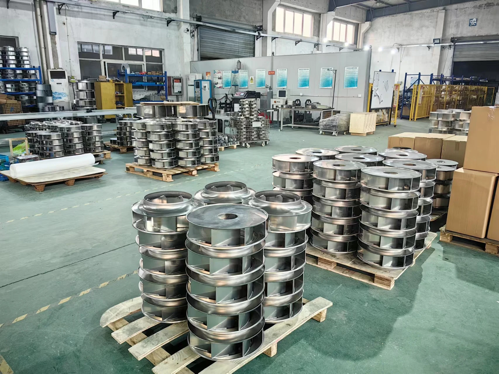 Backward Welded Centrifugal Impeller, 630mm - detail 20