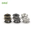 Button Ring Snap 12L 13L 15L 18L Prong Sanp Button Metal Brsaa Ring Snap Button For Clothing