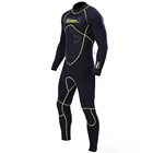 Swimwear Neoprene MONCAIS Customized Men's Swimwear Neoprene Surfing Free Diving Wetsuits