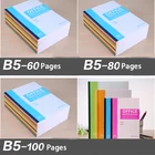 2021 New Customer Customized A5 Notebook A4 Workbook For Students B5 Notebook Wholesale Business Soft Copy