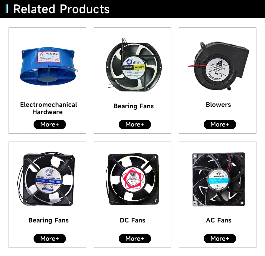 Cooling Fan, NMB, 5V, 12V, 48V - detail 14