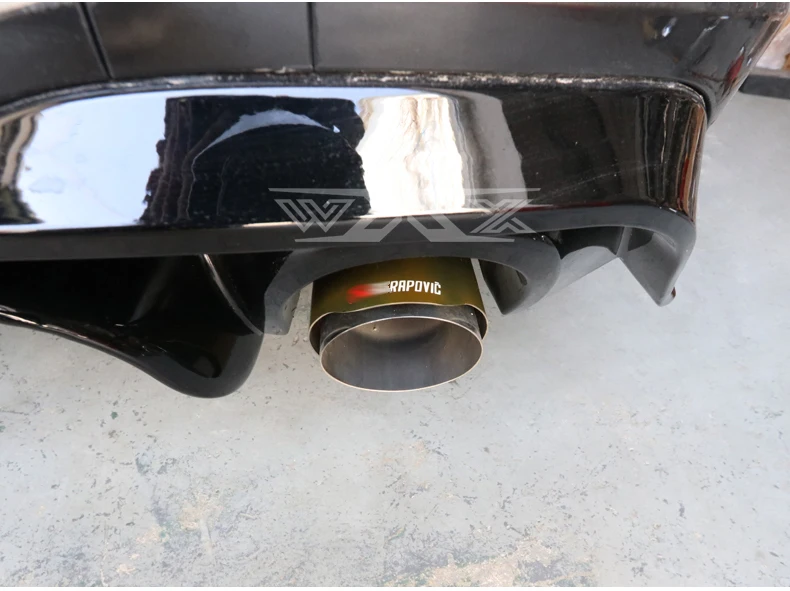 High Performance Universal Exhaust Muffler Gold Exhaust tips Auto Accessories Exhaust Tail Pipe