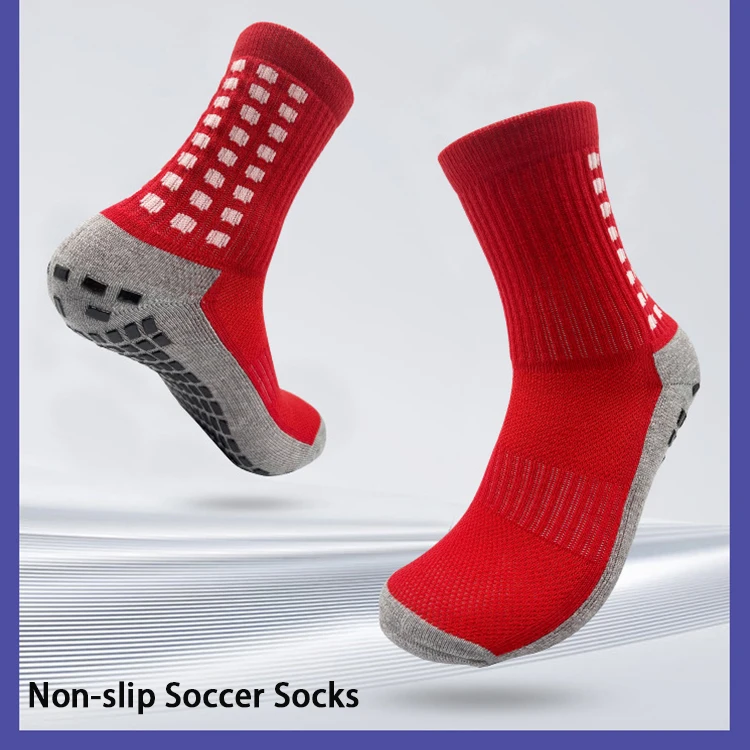 non-slip football socks