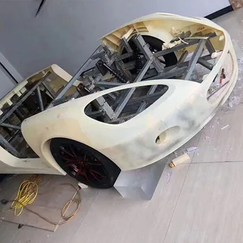 Car automotive concept model 3D printing CNC machining custom painting car prototype