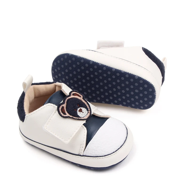 Spring&autumn Color Cartoon Animal Soft Bottom Infant Shoes for Baby Boys and Girls supplier
