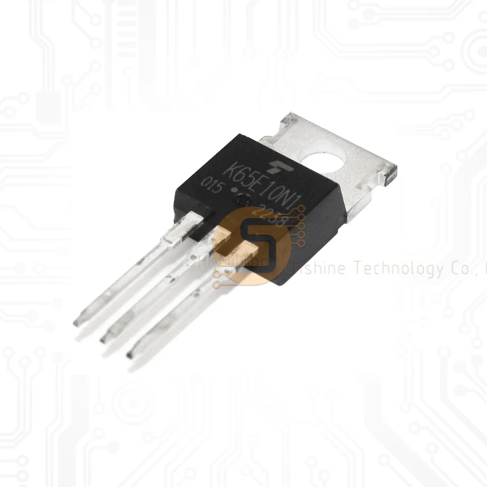 product k65e10n1 to 220 n channel mosfet high voltage fast switching low on resistance for power supplies and motor drives-1