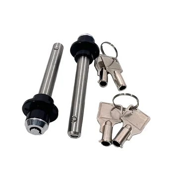 Stainless Steel With Key Locked Ball Locking Quick Release Pin