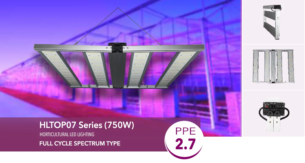 Aluminum Alloy IP65 Folding Growlights Dimmable Light Growlights Dimmable Full Spectrum Grow Light Tax to Eu factory