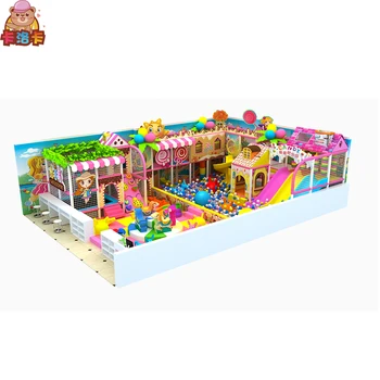Naughty castle indoor large and small playground equipment Children's park amusement park facilities slide trampoline