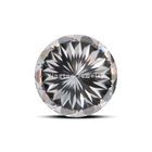Super White Vvs 6.5mm 1 Ct 8 Mm 2ct D Color Vss Factory Price Moissanite Stones