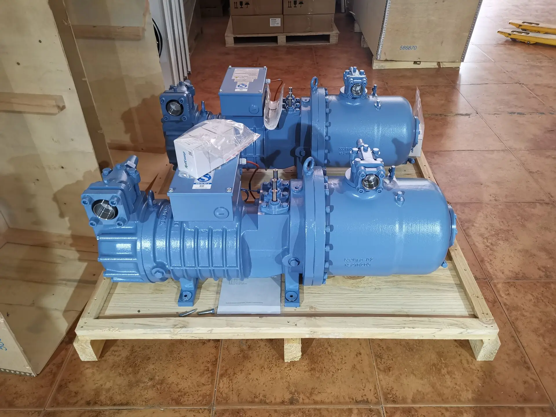 Screw Compressor, SRC-S-163-L4, 380v-420v, R22 - detail 6