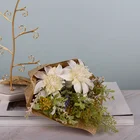 Valentine Bouquet Small Dried Flower Hand Bouquet With Paper Wrapper Tanabata Valentine's