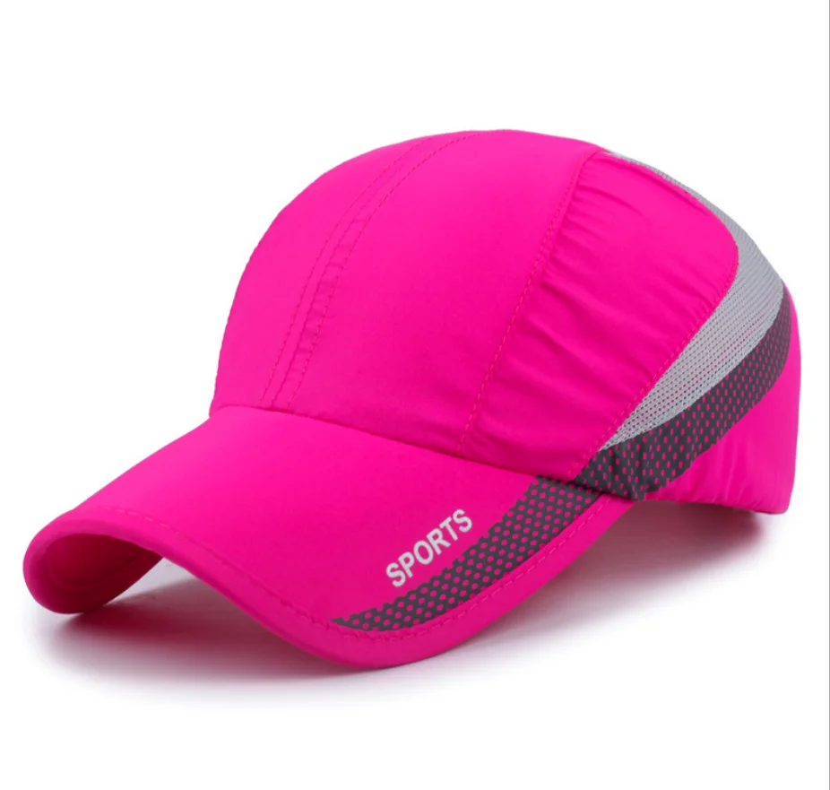 fluorescent running hat