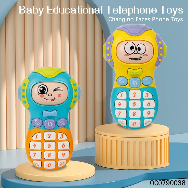 hot selling baby mobile phone children's cell phone toy with car key toy