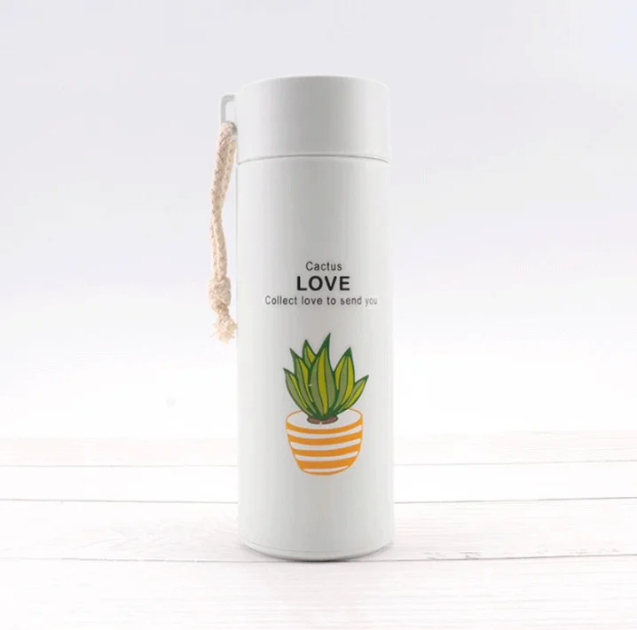 Reusable Insulated Water Bottle Travel Mug Vacuum Insulated Double Layer Water Food Grade Glass Bottle