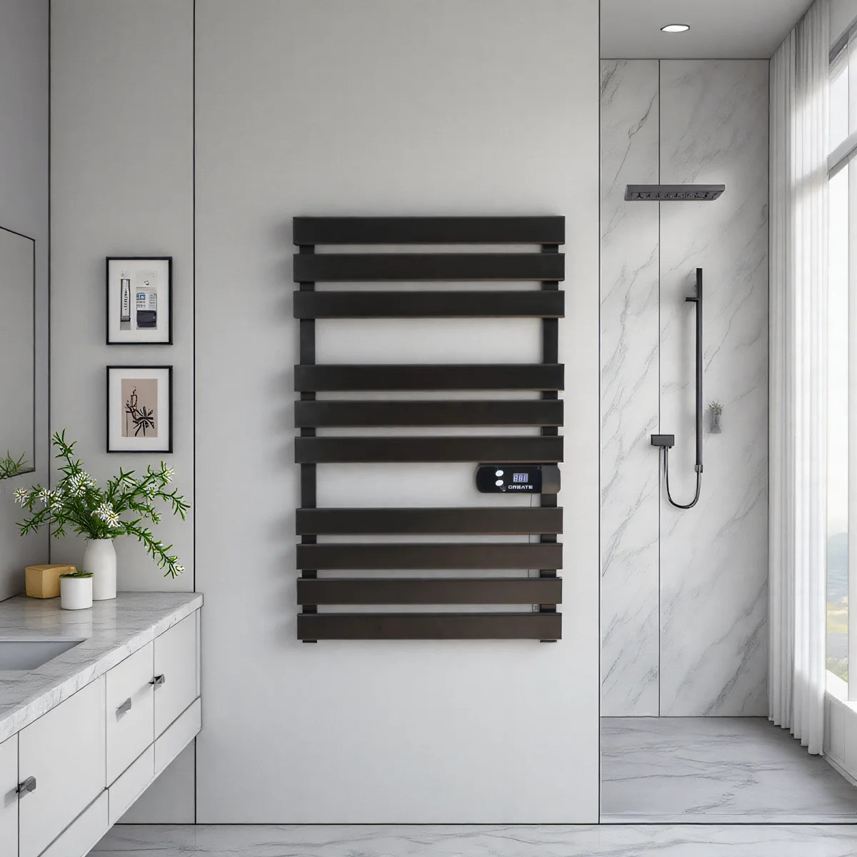 Mounted Design Heating Radiator, Wall, Aluminum, CR-500 - detail 4