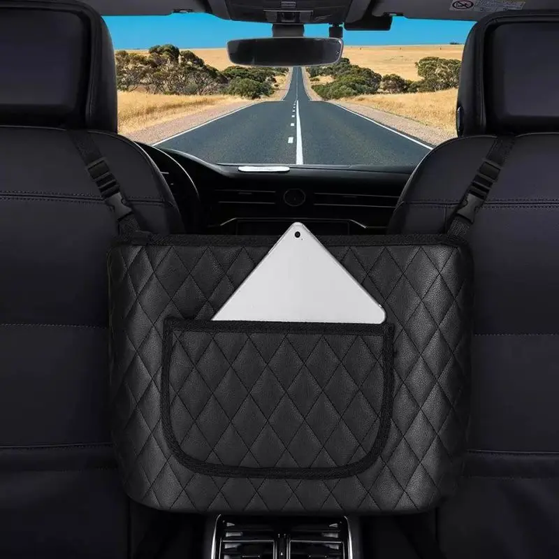 car purse storage and pocket