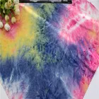 Jersey Spandex Fabric Original Factory 4 Way Stretch Spandex Tie Dye DTY Brushed Fabric For Apparel DTY Jersey